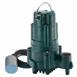 Zoeller 115V 1 HP Effluent Pump With Variable Level Float Switch