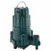 Zoeller Flow-Mate Series 1-1/2 in. 115V 13A 1 hp 86 gpm NPT Cast Iron Effluent Pump -Zoeller Shop Query 115