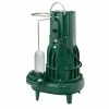 Zoeller Waste Mate 115V 1/2 HP Automatic Cast Iron Sewage Pump