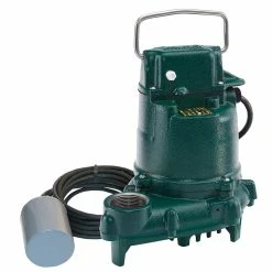 Zoeller Mighty-Mate 1-1/2 in. 115V 9.7A 3/10 hp 43 gpm Cast Iron Variable Level Float Switch Sump Pump with 15 ft. Cord