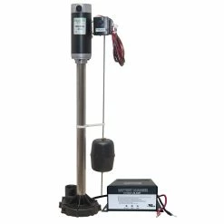 Zoeller Aquanot® 1-1/2 in. 1/3 hp 12V 6 ft. Stainless Steel Sump Pump