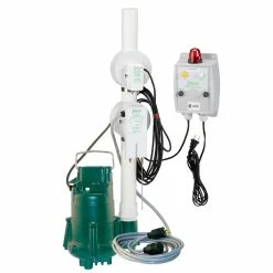 Zoeller 1-1/2 in. 2/5 hp 69 gpm 115V High Head Effluent Pump with Switch