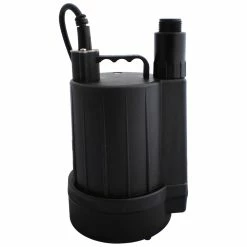 Zoeller 1-1/4 in. 1/6 hp 115V 9 ft. Plastic Sump Pump