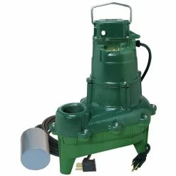 Zoeller 20 ft. 115V 100 gpm 1/2 hp Single Phase Cast Iron Sewage Pump