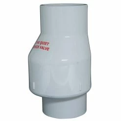 Zoeller 3 in. Solvent Weld Plastic Check Valve