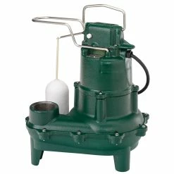Zoeller Waste-Mate 2 in. 115V 9.4A 2/5 hp 90 gpm NPT Cast Iron Sewage Pump