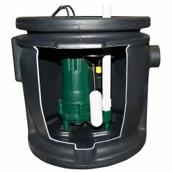 Zoeller 1/2 HP Job Ready Simplex Sewage Package