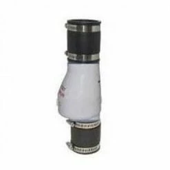 Zoeller 1-1/2 in. PVC Solvent Weld with Check Valve in White