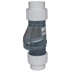 Zoeller 1-1/2 in. Compression PVC Solvent Weld Check Valve