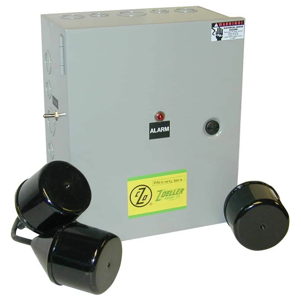 Zoeller Electrical Alternator Duplex Control Panel Nema 1 Enclosure 115V 3 Zoeller Electrical Alternator Duplex Control Panel Nema 1 Enclosure 115V