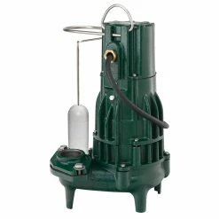 Zoeller Waste-Mate 3 in. 1/2 HP High Head Submersible Sewage Pump