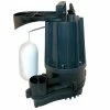 Zoeller Model 72 1-1/2 in. 3/10 hp 115V 9 ft. Stainless Steel Sump Pump