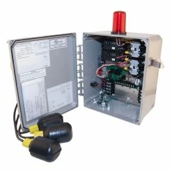 Zoeller 115/200/230 V Duplex Control Panel with 3-Float