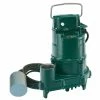Zoeller 115V 1/3 HP High Head Effluent Pump With Variable Level Float Switch -Zoeller Shop Query 96