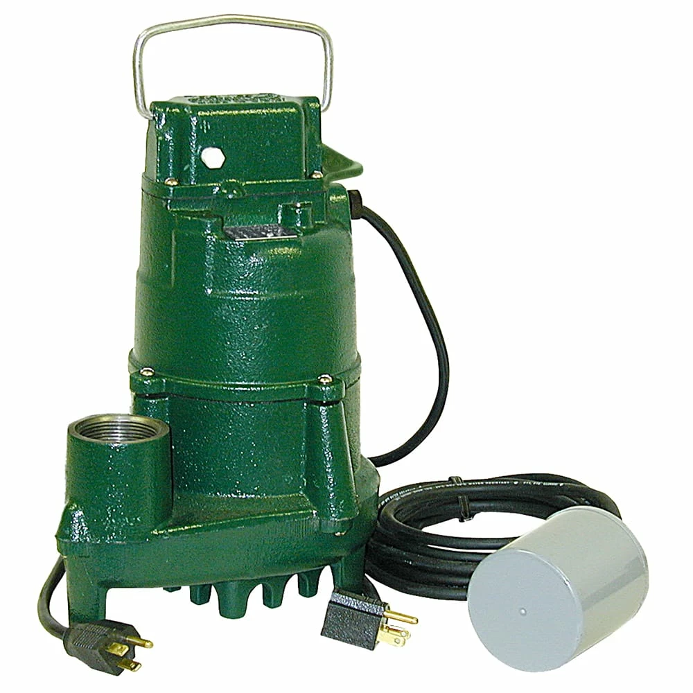 Zoeller Dose-Mate Series 1-1/2 in. 115V 10.5A 1/2 hp 77 gpm NPT Cast Iron Effluent Pump with 20 ft. Cord 3 Zoeller Dose-Mate Series 1-1/2 in. 115V 10.5A 1/2 hp 77 gpm NPT Cast Iron Effluent Pump with 20 ft. Cord